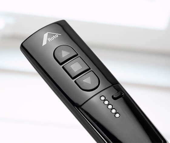 Roto Handsender 5 Kanal Schwarz